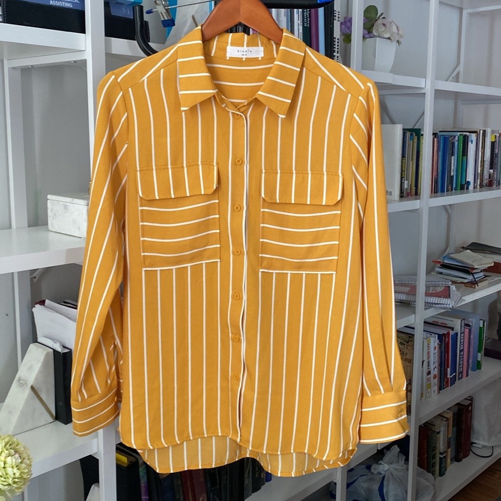 ELODIE Button Down Shirts M